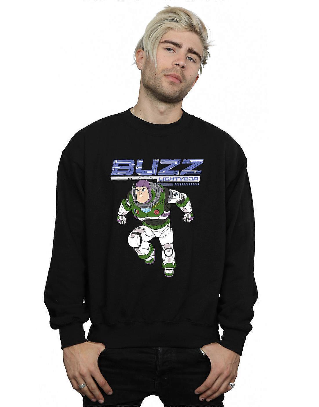 Disney Men's Lightyear Buzz Jump To Action Sweatshirt