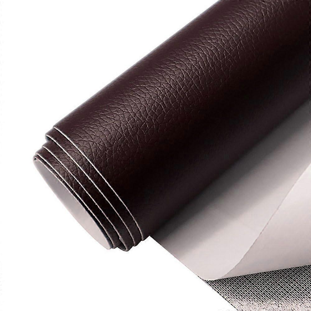 Leather  Tape for Sofa and Couch, Large Waterproof SelfAdhesive Patch Black 158x50 Inch