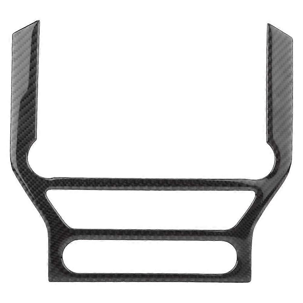 Carbon Fiber Interior Trim Center Console Panel Cover for 20152017, Scratch Resistant, Easy Install