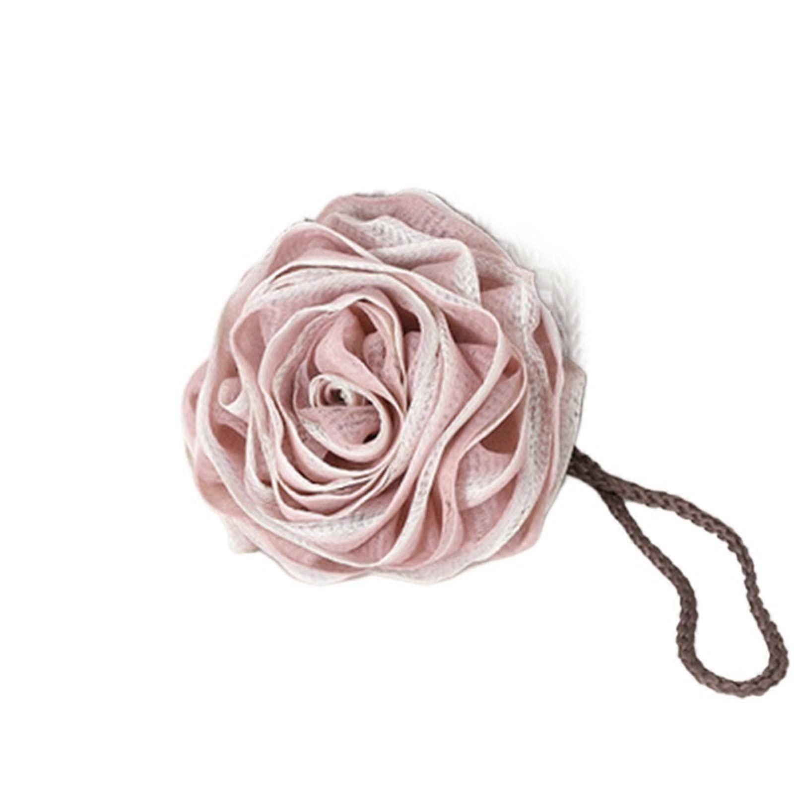 Rose Shape Bath Sponge with Rich Foaming Bath Ball