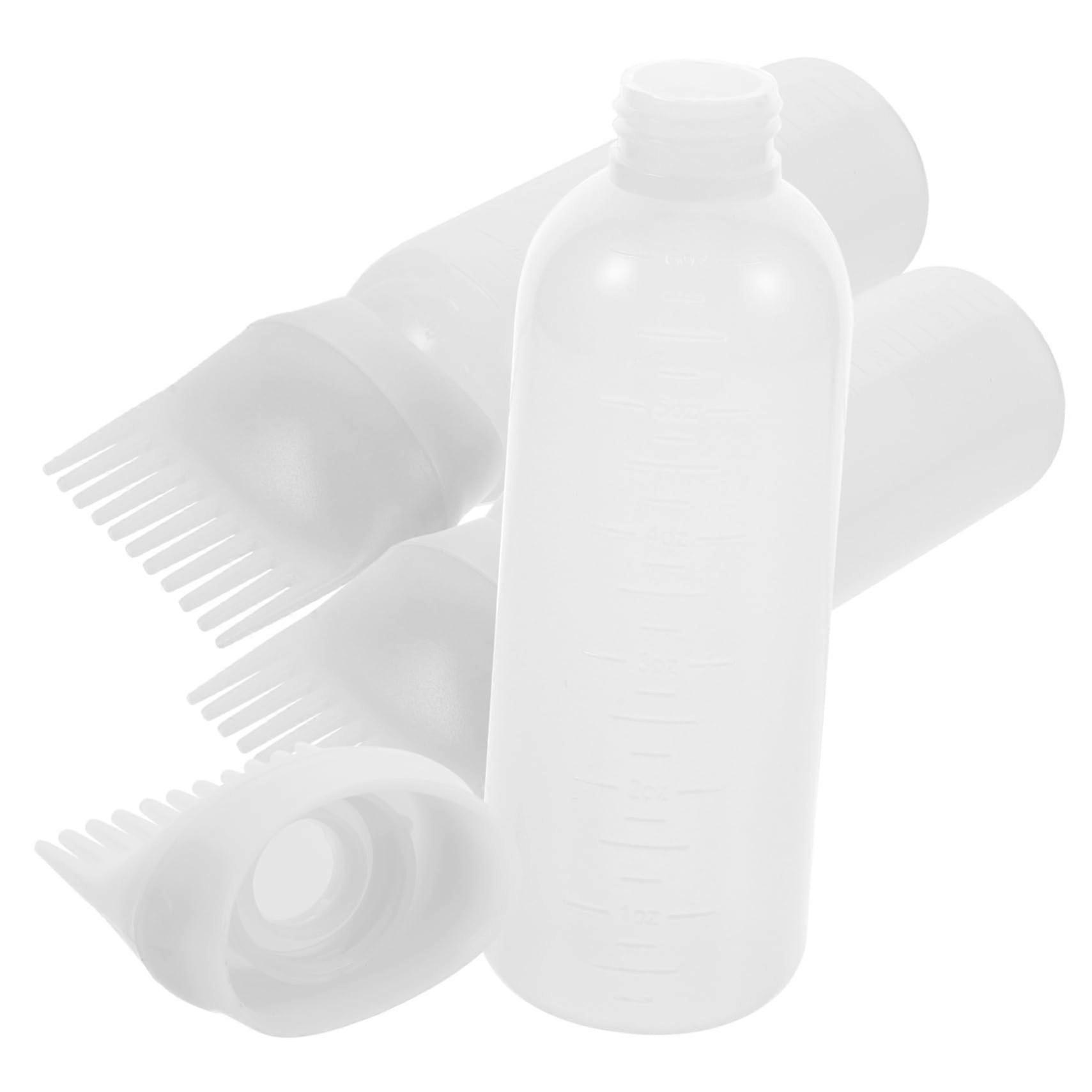 3pcs Root Comb Applicator Bottle for Precise Hair Dye and Oil Application, Refillable and Reusable
