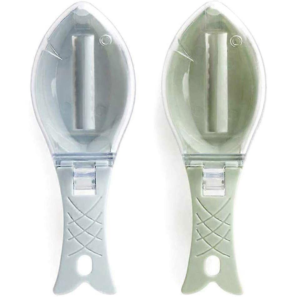 Fish scaler, plastic for scraping fish scales