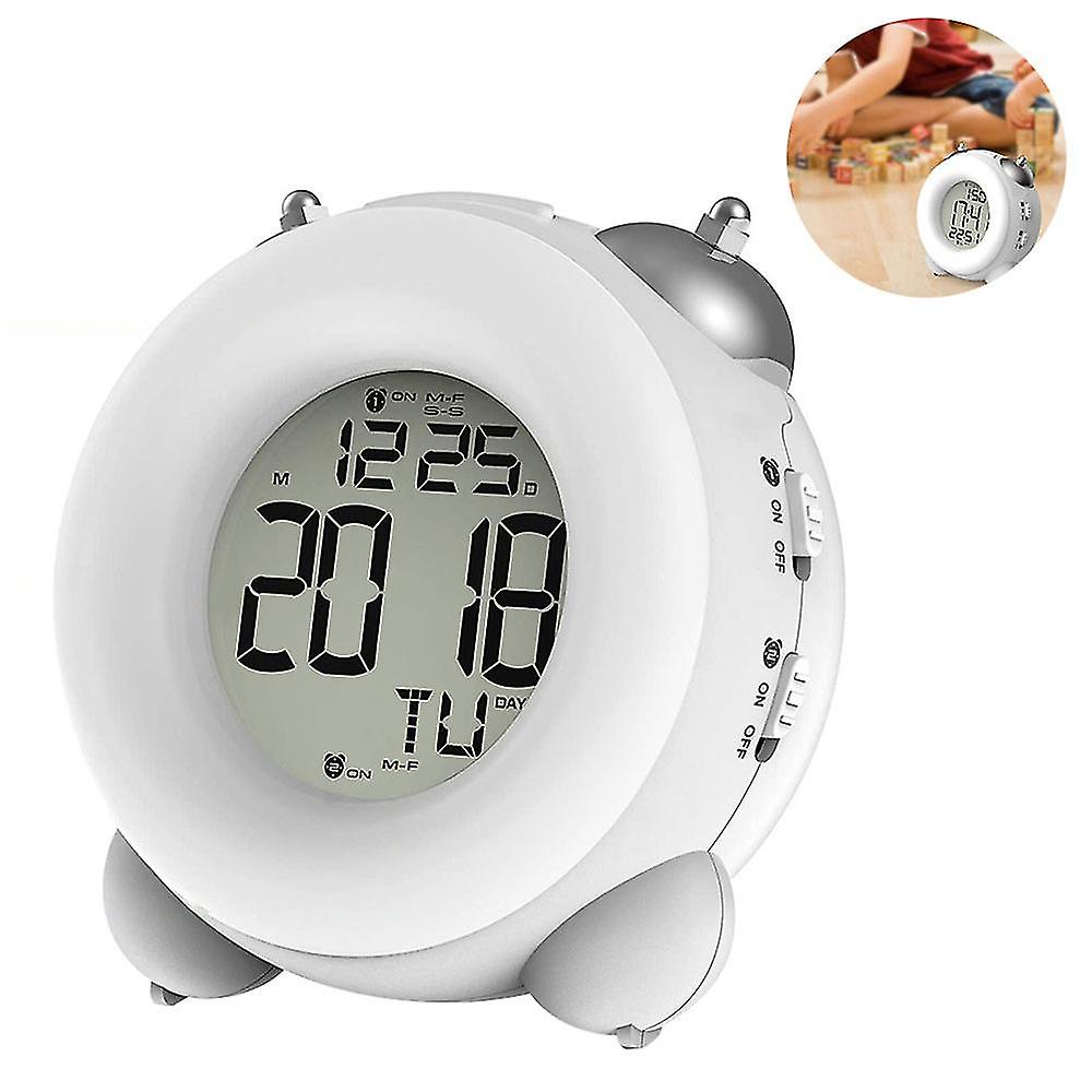 Simple Digital Clock Loud Alarm Clock Battery Operated