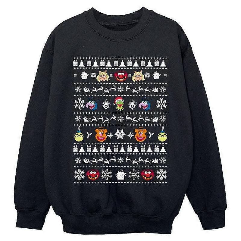 Disney Boys Muppets Weihnachtsköpfe Sweatshirt