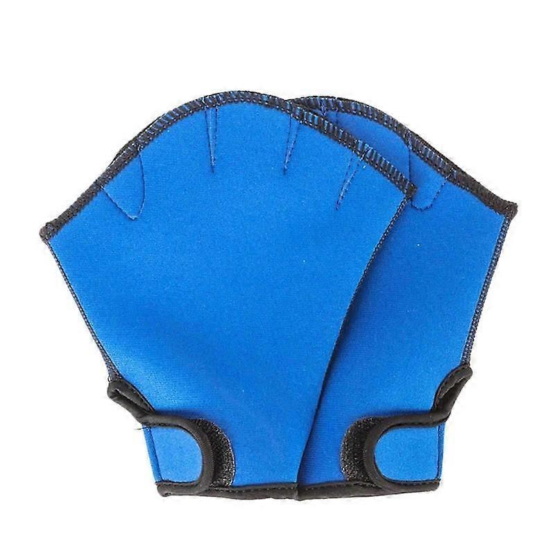 Diving gloves with webbed design for swim training