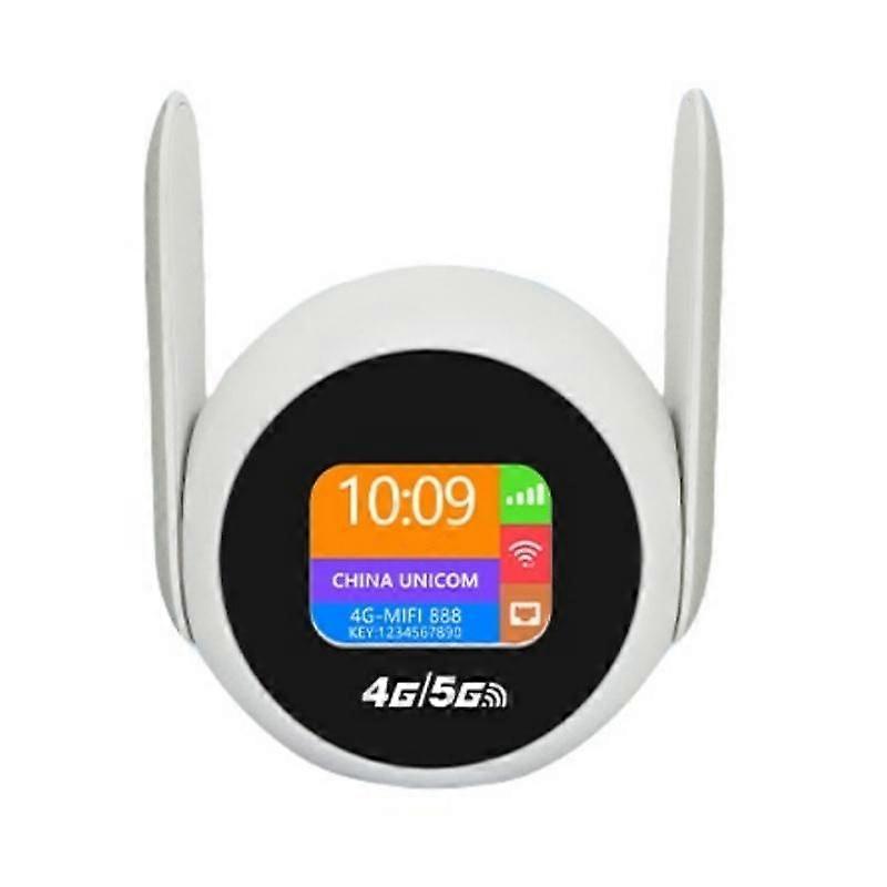 Portable 4G WiFi6 Router Wireless Repeater, Plug: US Plug