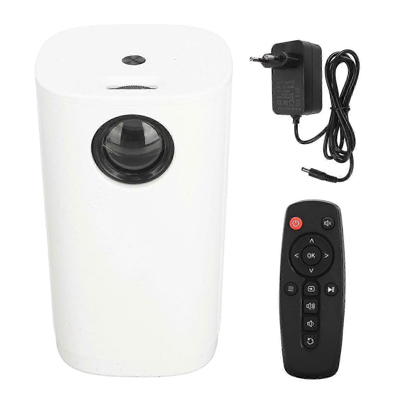 Mini Laptop Projector 1920x1080 Support Same Screen USB AUX Input Interface WiFi LCD Projector for Android for IOS 100?240V EU Plug