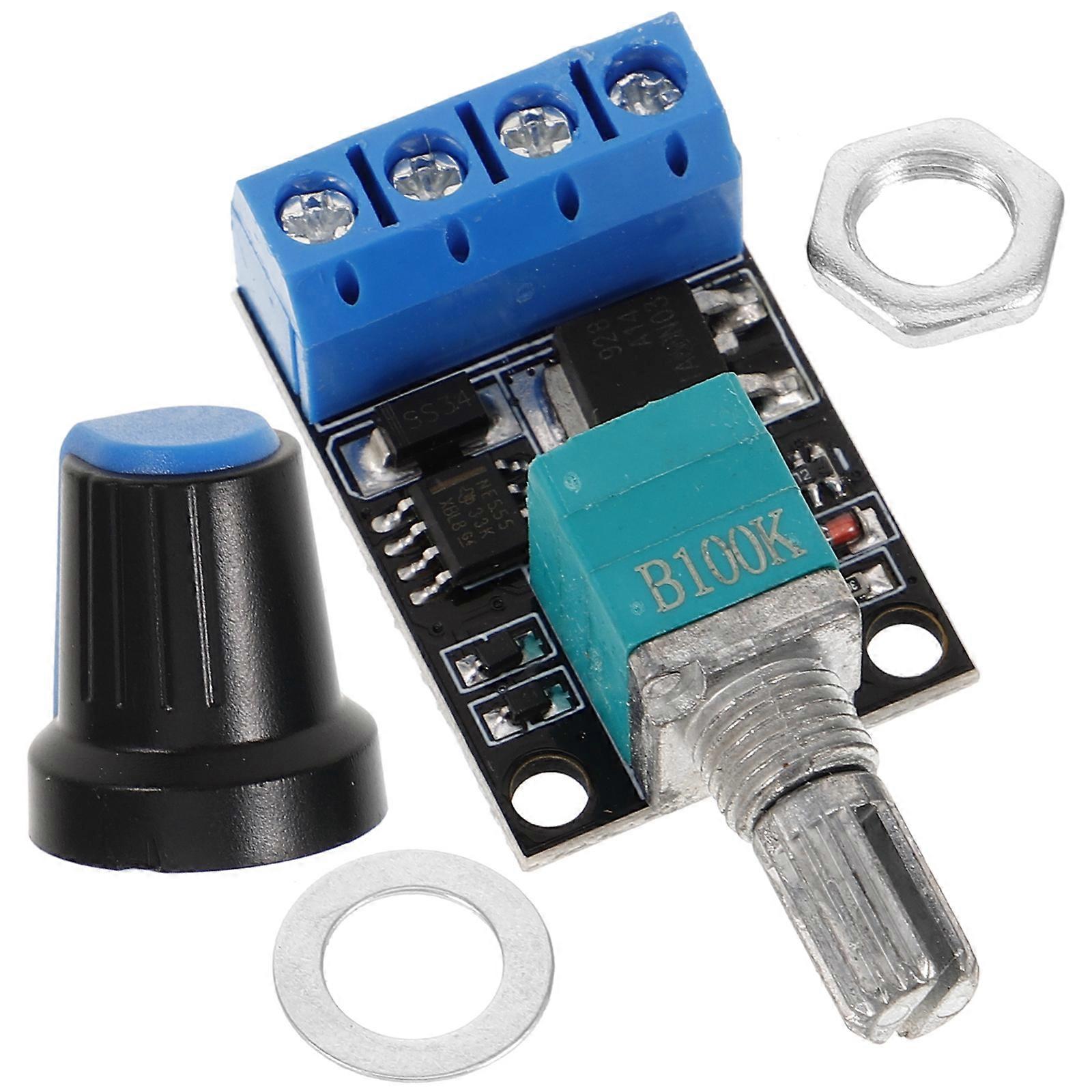 Dc Motor Speed Controller for Electric Motor Control 2Pcs Adjustable Plastic