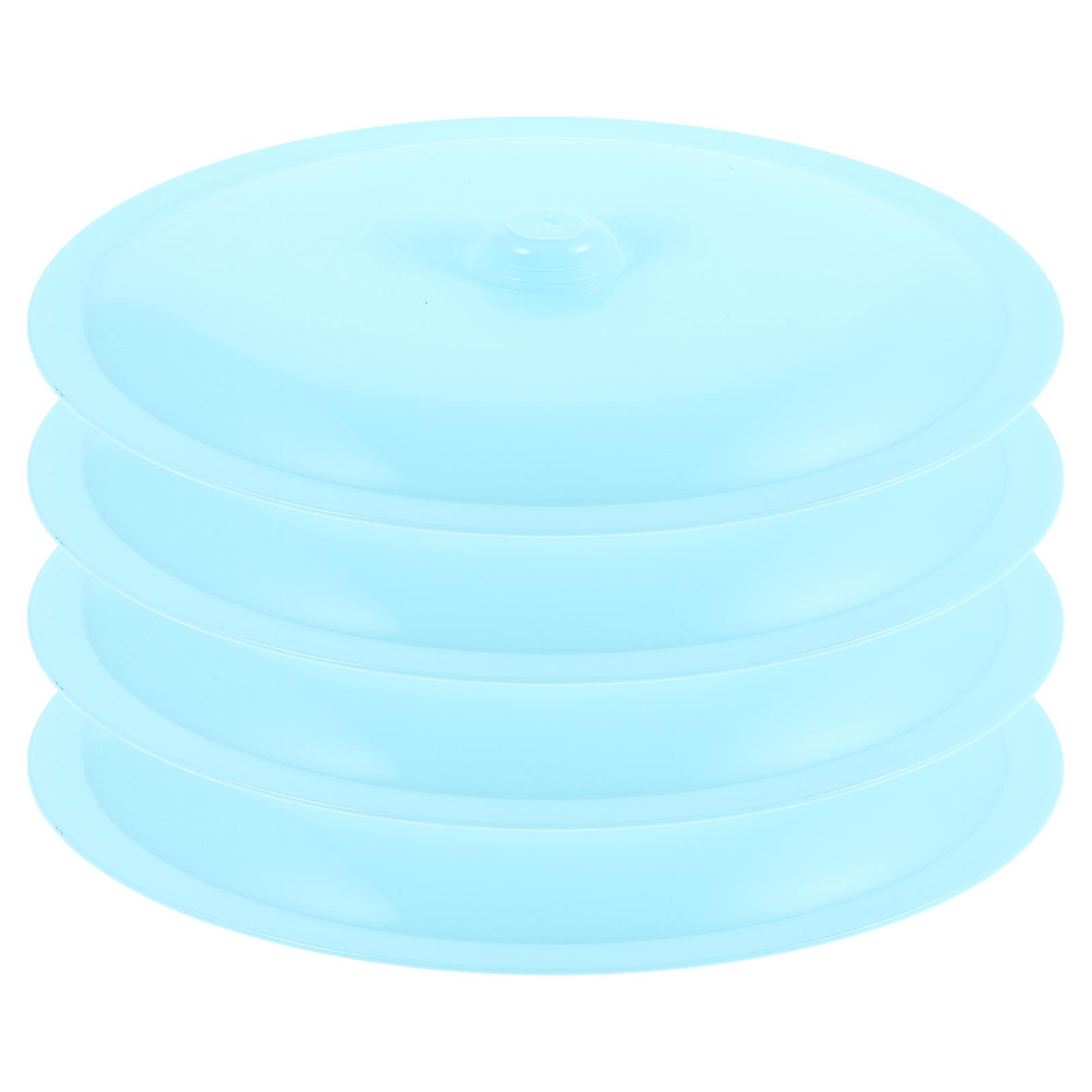Chamber Pot Lid Replacement with 4Pcs Plastic Urinal Bottle Lid Accessories