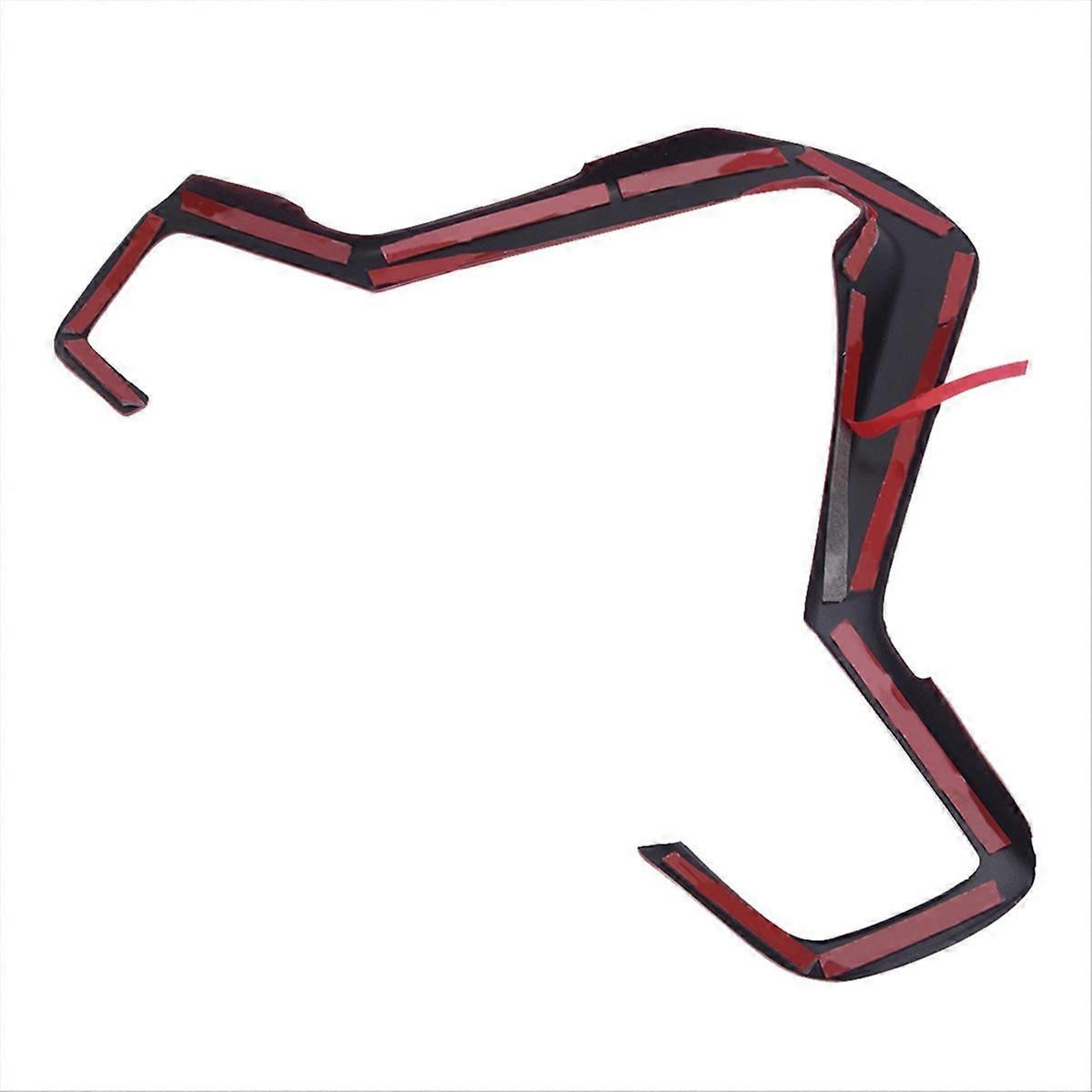 Car Red Steering Wheel Button Panel Cover Trim for 2011-2017