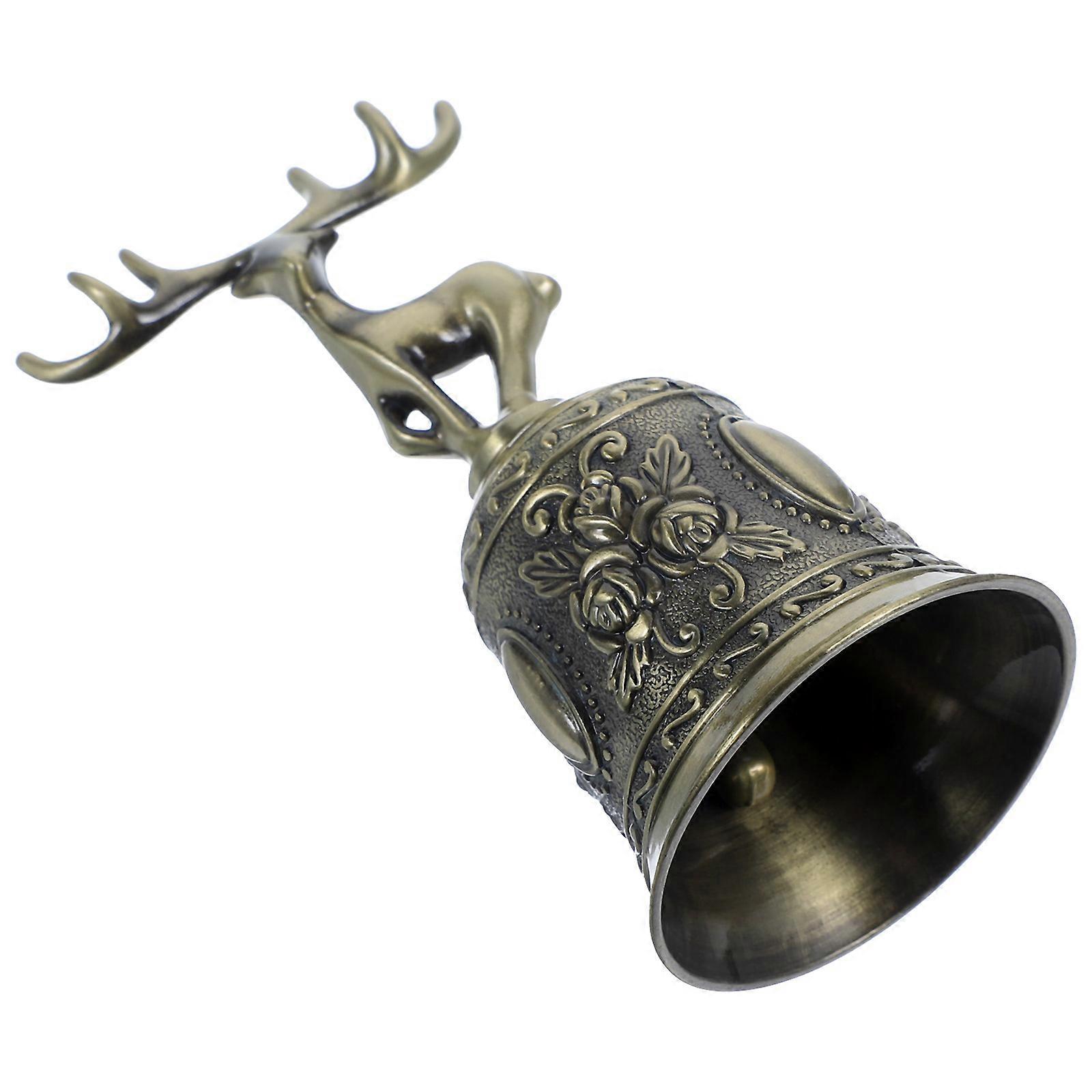 Copper Bar Bell Manual Restaurant Bell for Service 3Pcs Pack