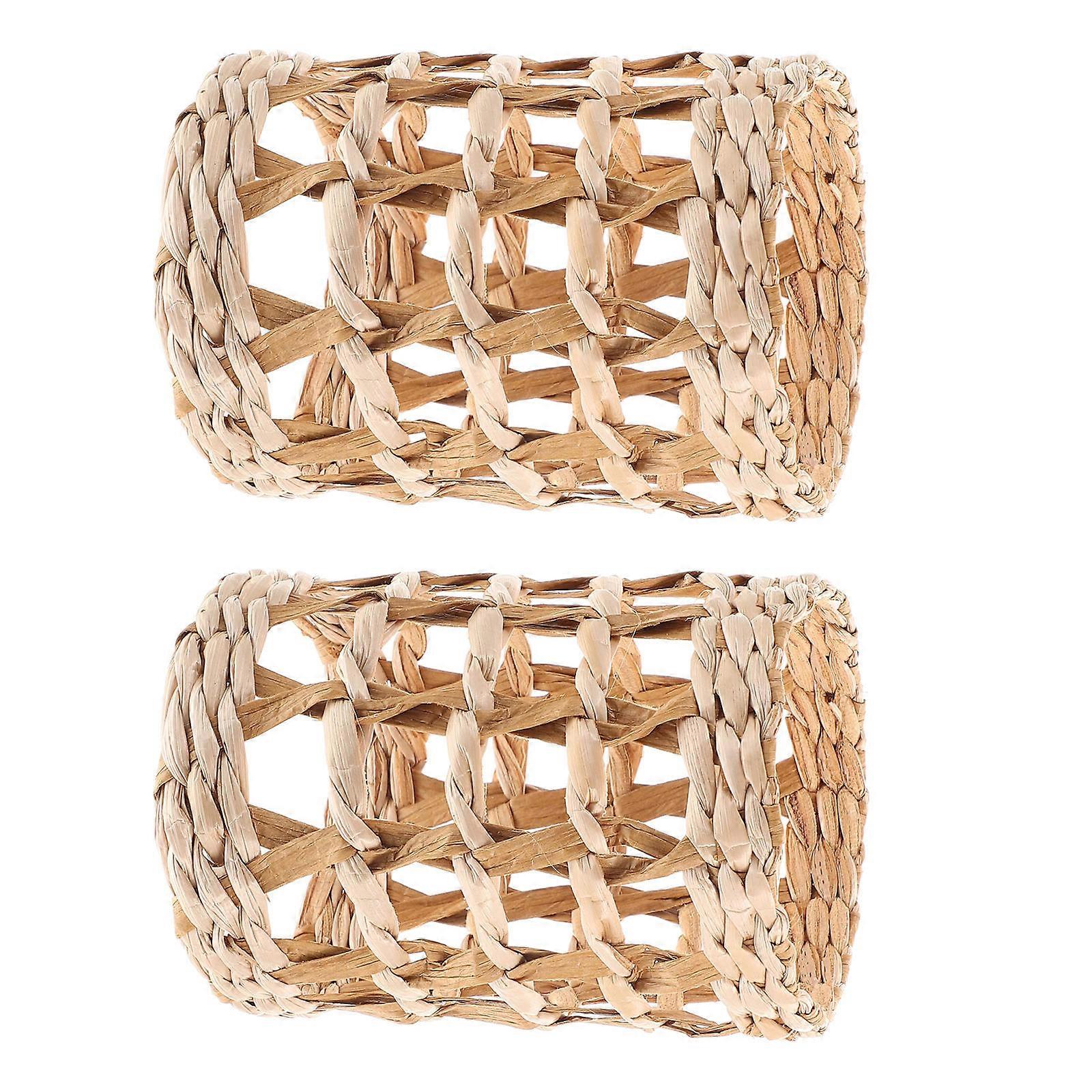 Glass Cup Protection Sleeves Straw Vase Covers for Drinking 2Pcs Set