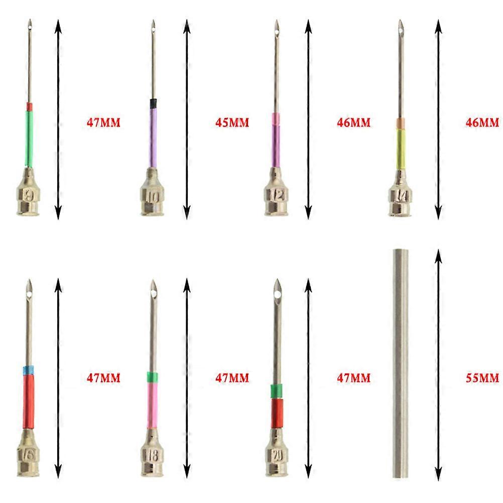 Punch Needle Embroidery Pen for Replaceable Use 1Set Crewel Needle