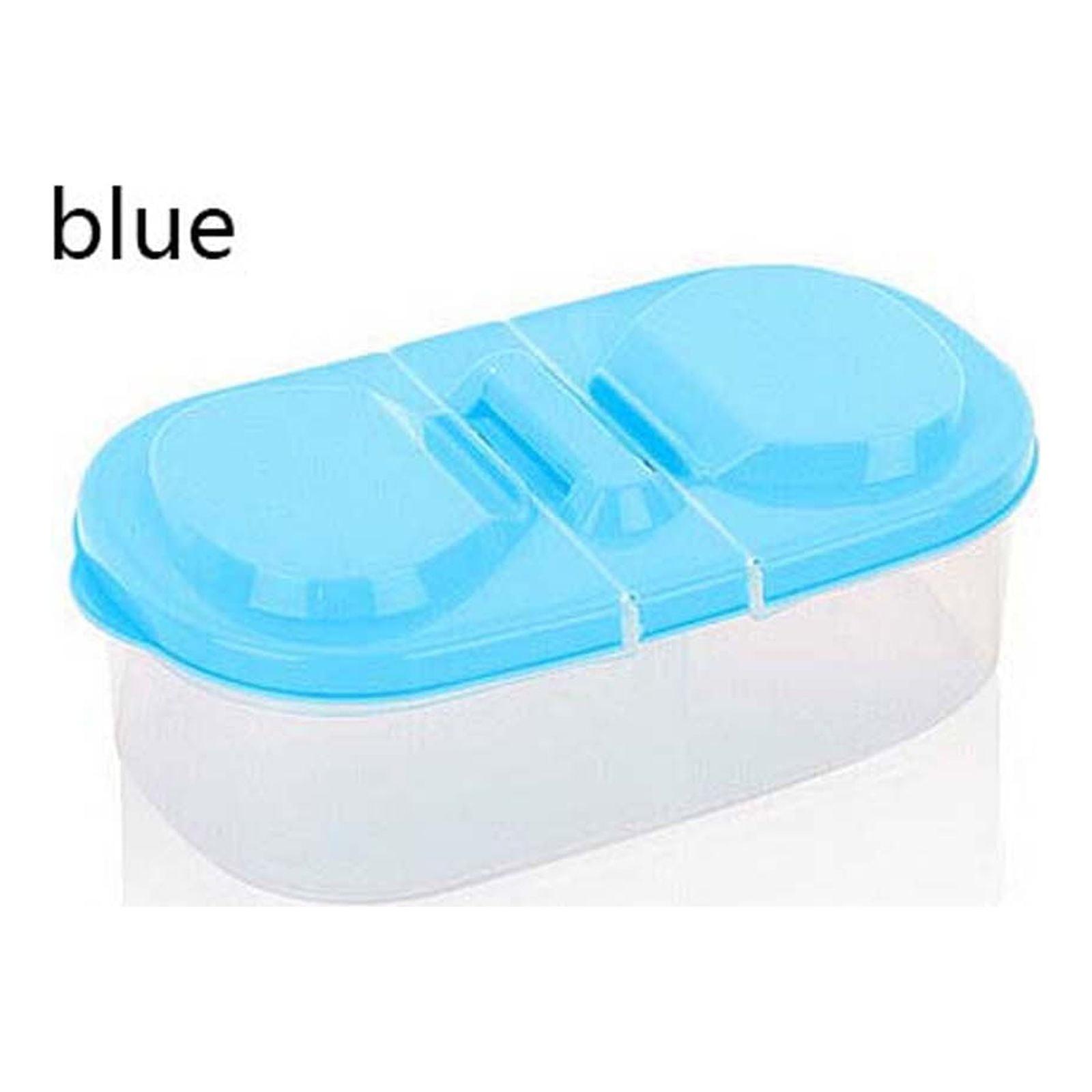 Fridge Freezer Organization Storage Rack, Kitchen Shelf Bin Box, Adjustable Stackable Organizer, Space Saving Container