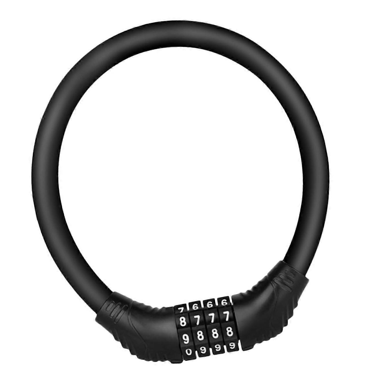 Security Combination Bike Lock Keyless Lightweight AntiTheft Padlock for Cycling