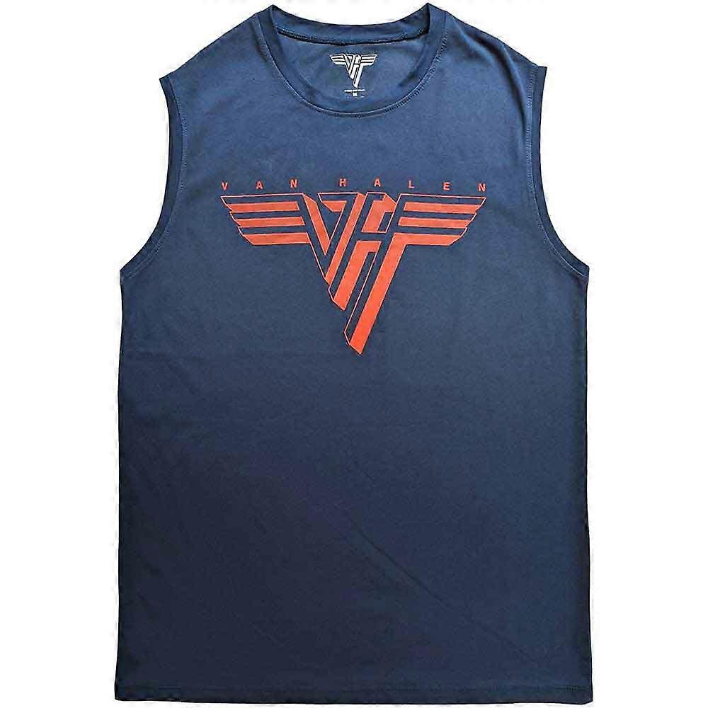 Van Halen Classic Red Logo Muscle Tank