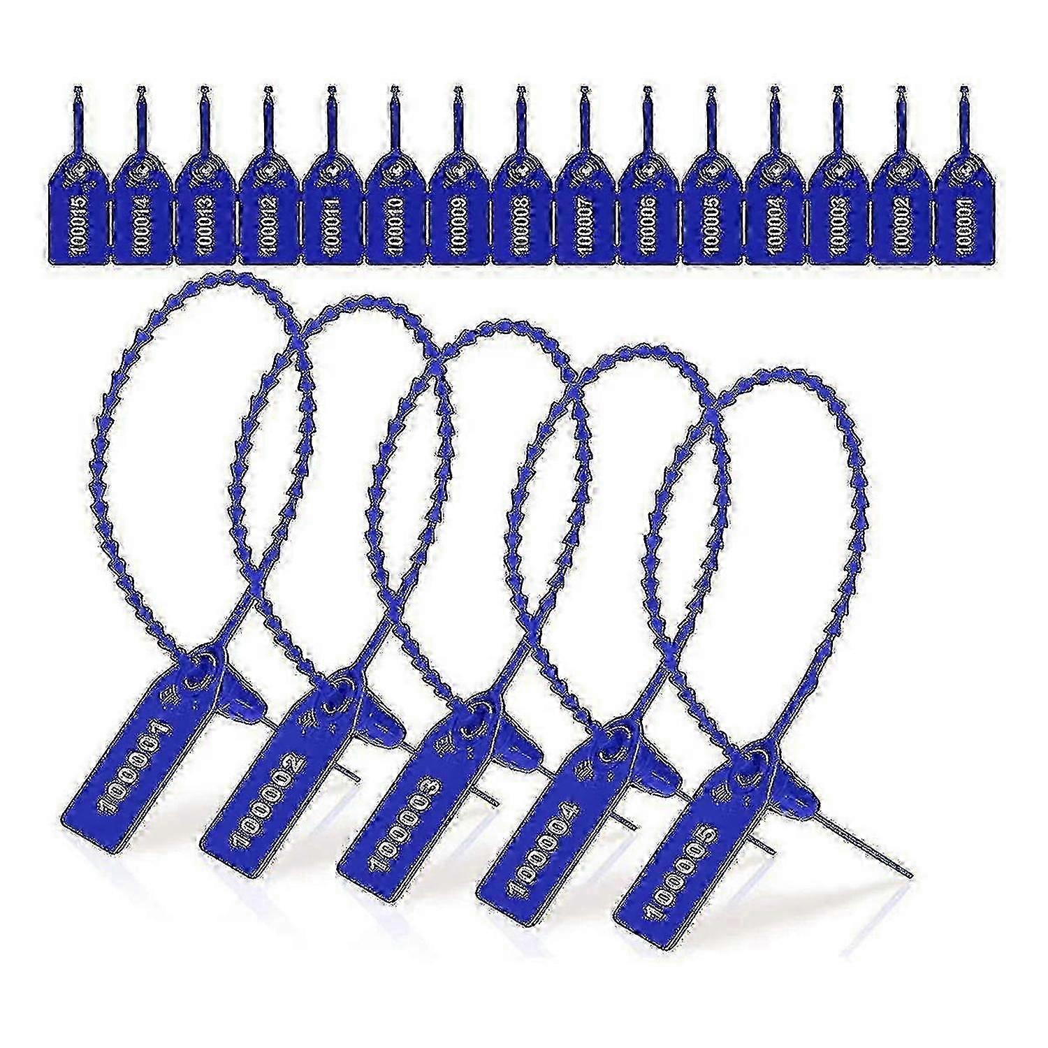 Sikkerhetsforsegling med nummererte strips