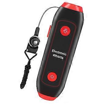 Electronic Whistle 3 Tones Multipurpose Handheld Whistle With Lanyard Torchlight