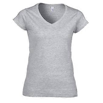 Gildan Damen/Damen Softstyle T-Shirt mit V-Ausschnitt