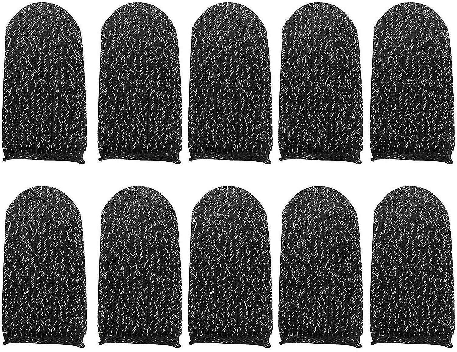 Mobile Game Fingering Game Controller Finger Protection Cover 10 Pcs Unspun Fiber