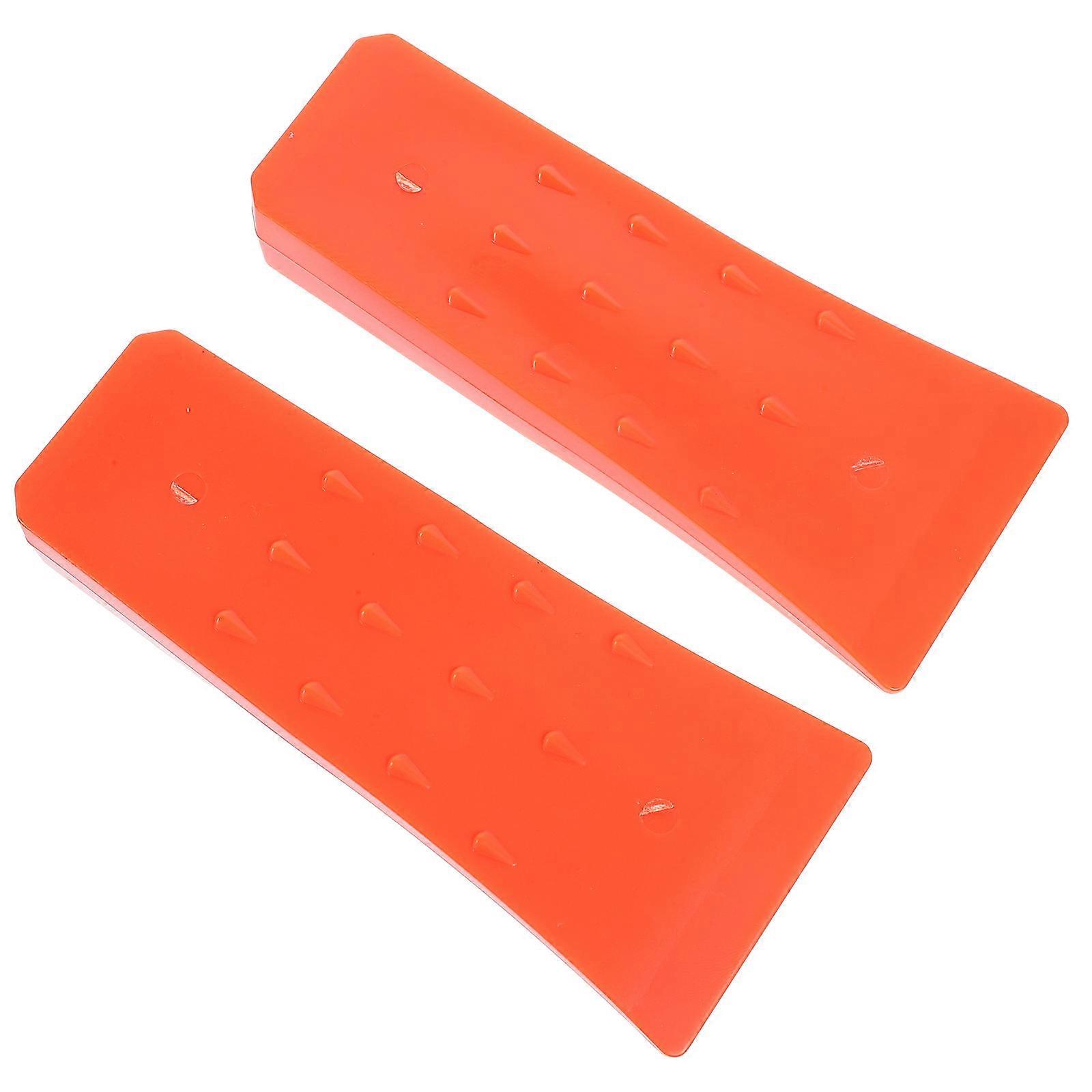 Tree Cutting Wedge Plastic Felling Wedge for Logging 2Pcs Chocks