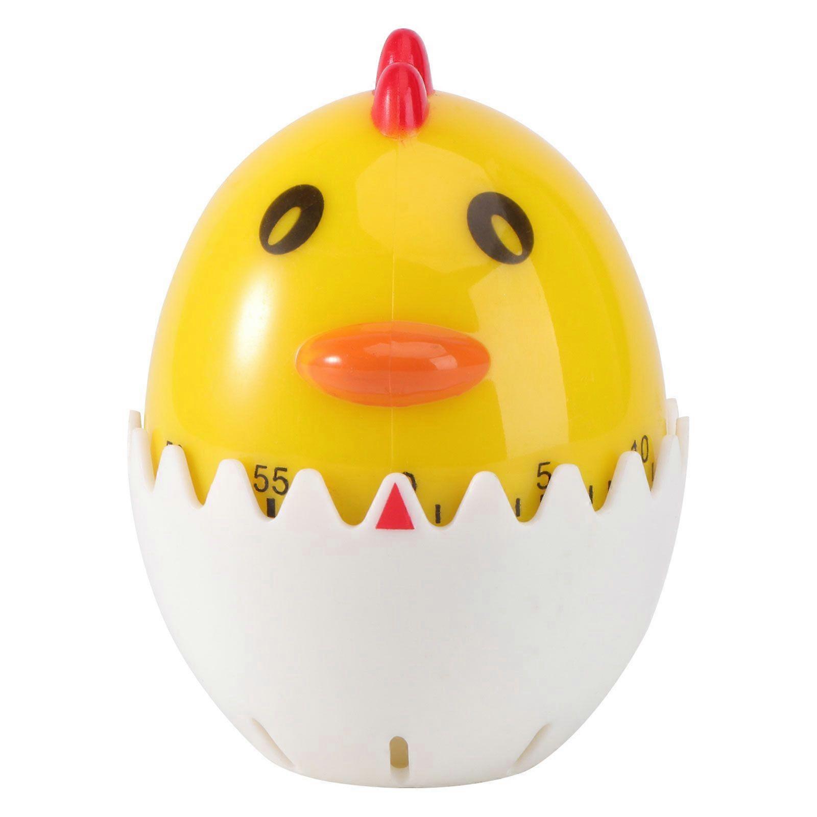 1Pc Creative Kitchen Countdown Timer Cartoon Time Reminder Baking Supply Yellow