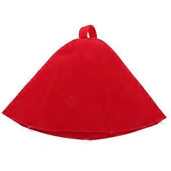 Comfortable Sauna Hat for Water Absorption Felt Cap