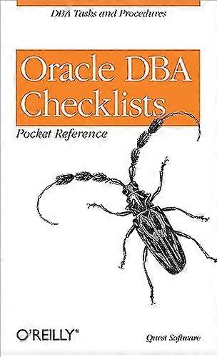 Oracle DBA controlelijsten Pocket Reference