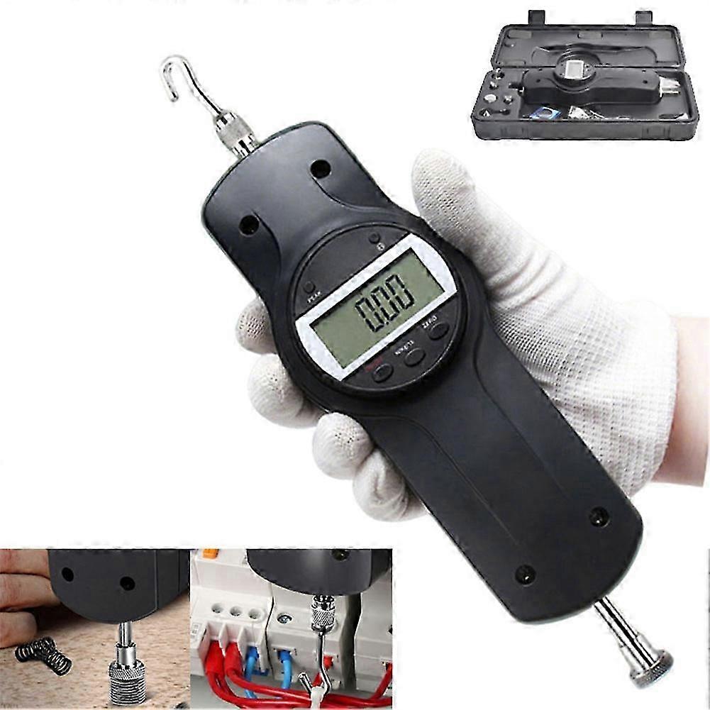 High Precision Digital compatible withce Gauge 500N Push Pull Tester Dynamometer compatible with Tension Compression Testing