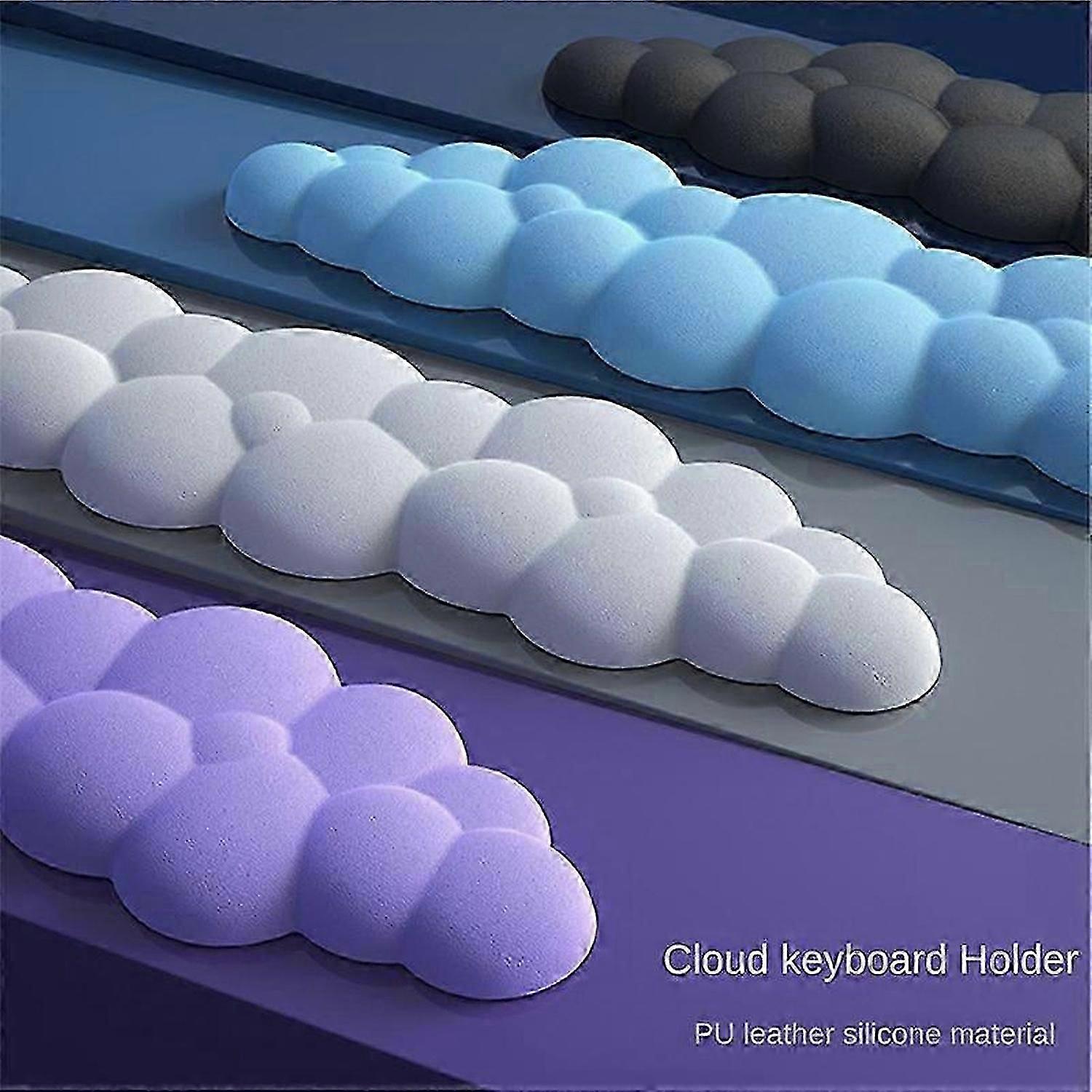 Cloud Keyboard Wrist Wrist Support Cushion compatible with Easy Typing, B Long
