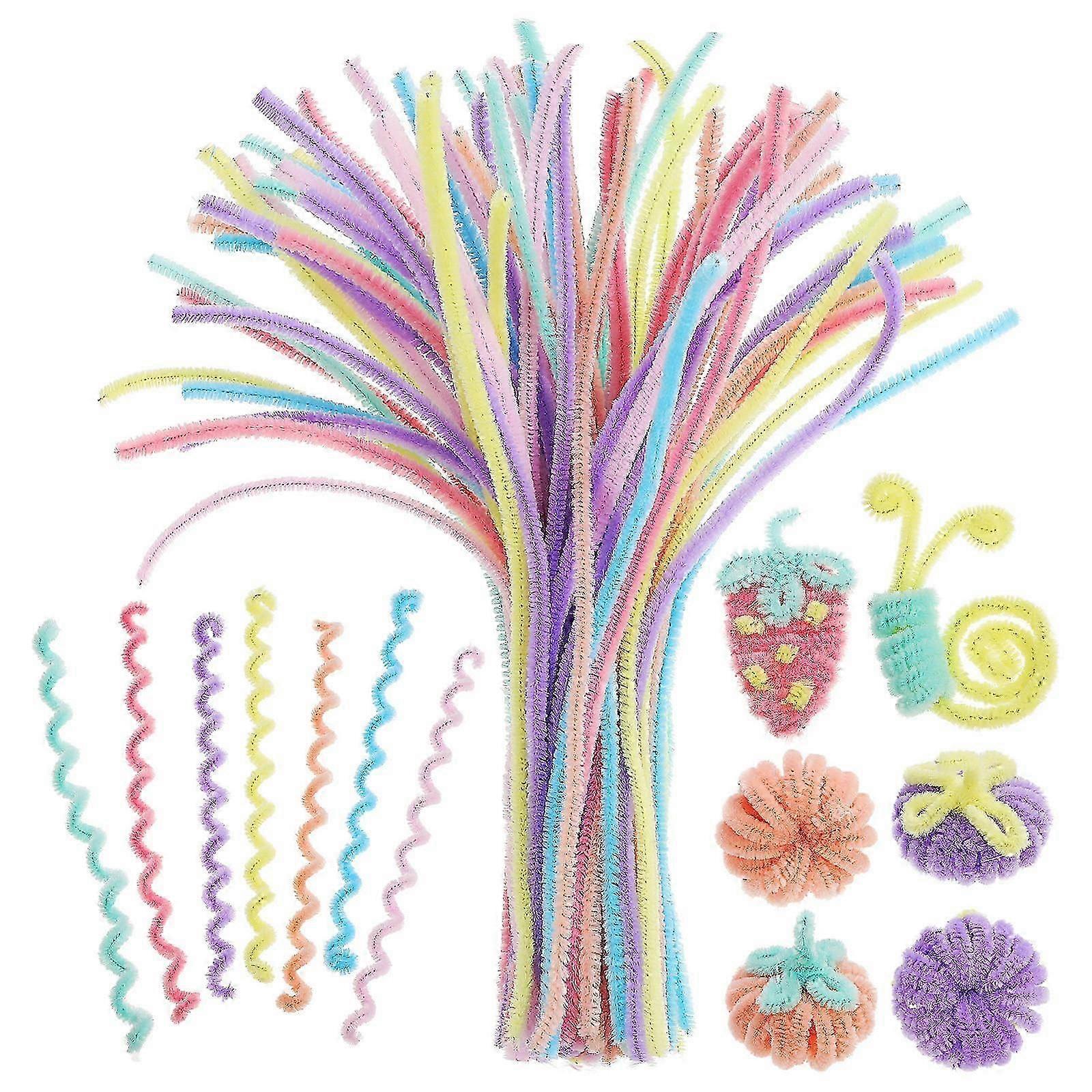 Chenille Stems Craft Pipe Cleaners for DIY Projects 400Pcs