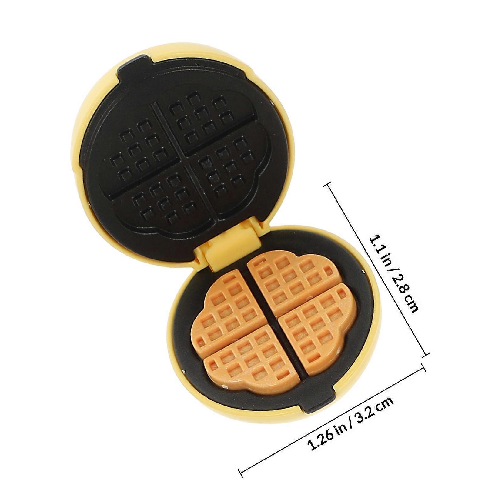 1 Set Simulated Kitchenware Machine Toy Mini Toy House Layout Toy Mini Scale Bread Baking Model