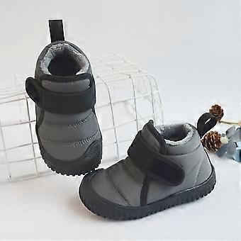 Winter children new velvets cotton shoes baby casual soft-soled warm cotton boots boys and girls fashion short snow boots