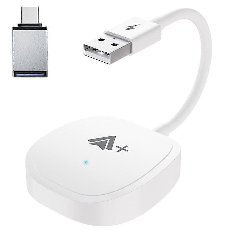 Wireless Android Auto Adapter Video Streaming Wired to Wireless USB Dongle