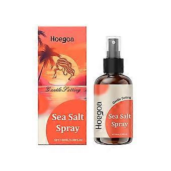 Hoegoa Sea Salt Hair Styling Spray, Sea Salt Elastic Curl For Easy Styling And Stylish Curls