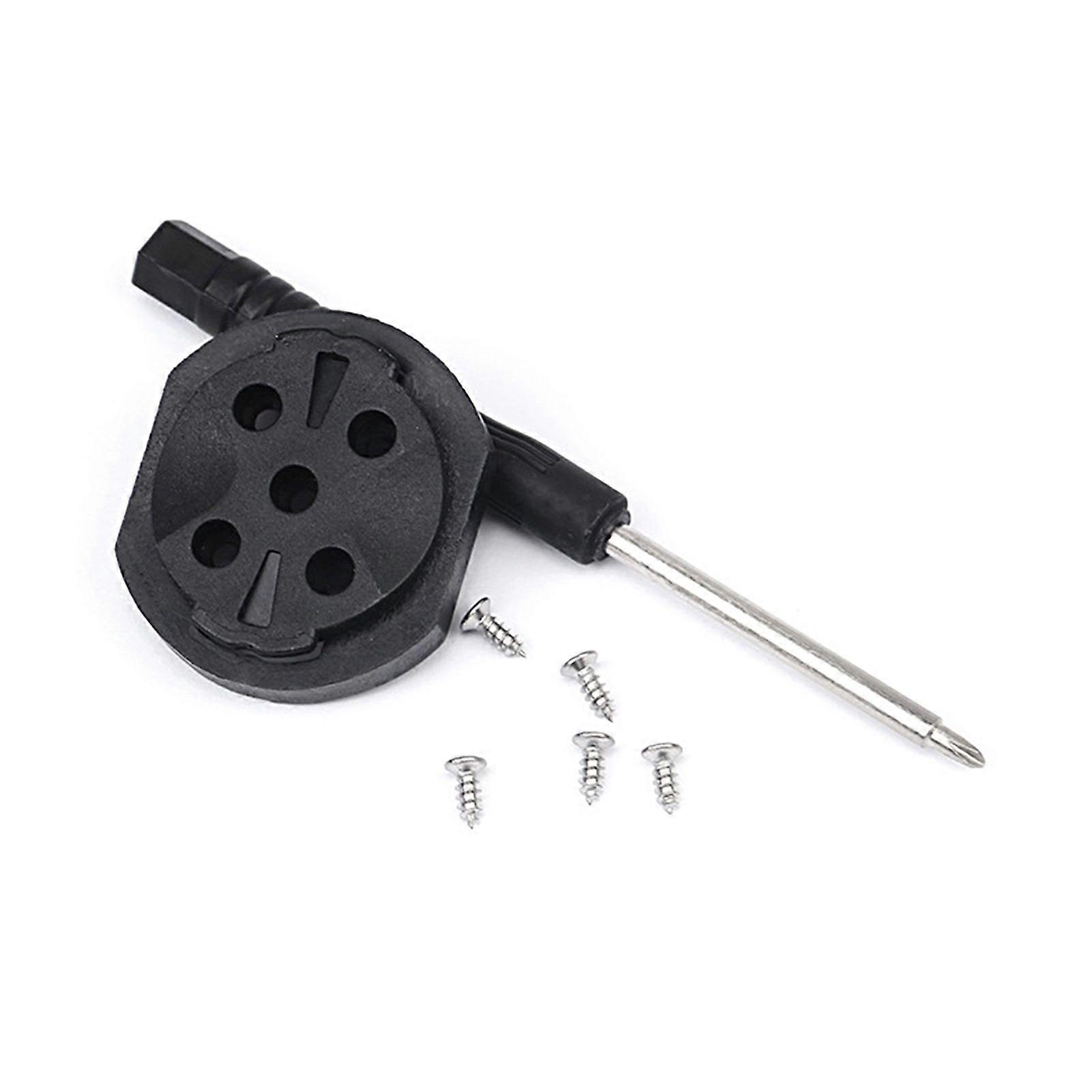 Kaesi Bike Computer Base Practical Protective Black Bike Computer Front Mount Insert Kit Adapter for MTB