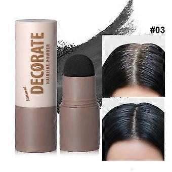 Haarpuderstift, Haaransatz-Puderstift, Wurzelausbesserung für dünner werdendes Haar, Grauhaarschattenabdeckung, sofortiger Wurzel-Concealer für natürliches voluminöses Haar
