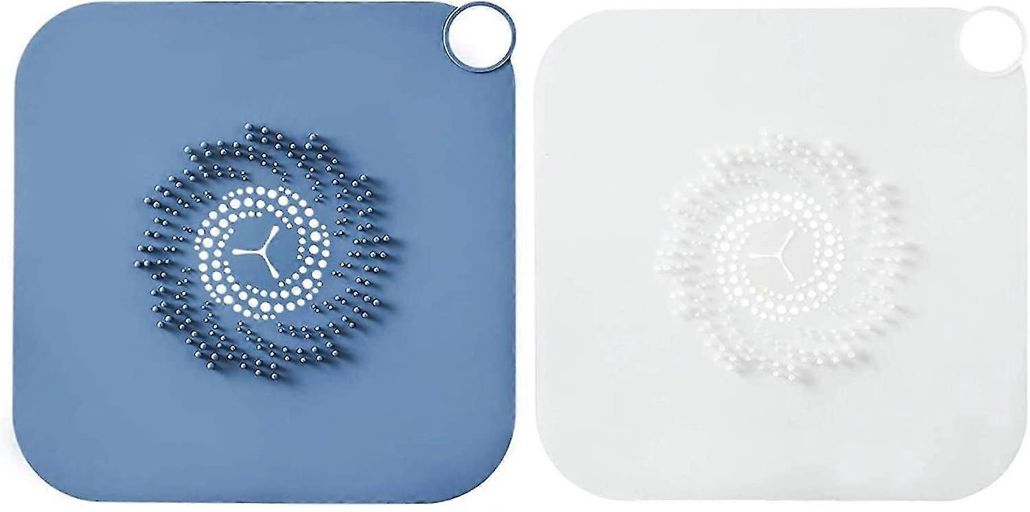 2pcs Silicone Drain Filter For Shower Room