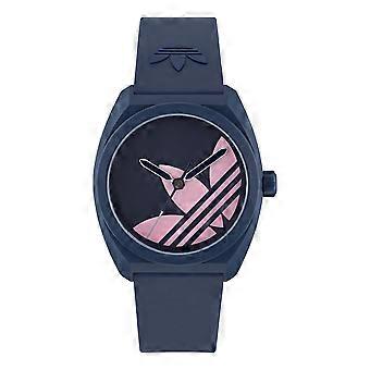 Adidas Unisex Watch PROJECT THREE Plastic Blue AOST25545
