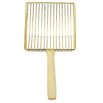 Cat Litter Cleaner Stainless Steel Scoop for Home Care 4Pcs