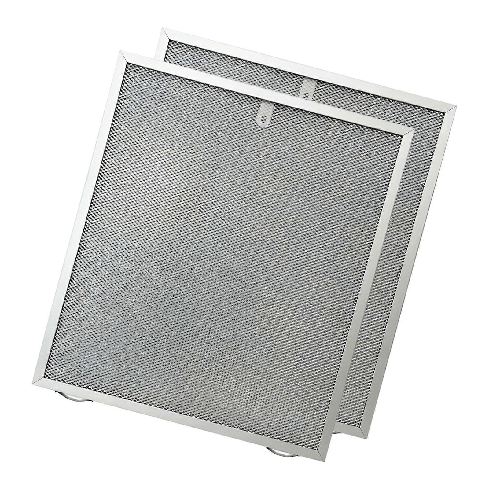 2 High Efficiency Range Hood Grease Screen 5 Layer Aluminum Construction accommodates Multiple Models Multicolor