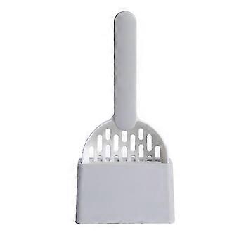 Cats Poop Scoop With Storage Box Cleaning Shovel Kitten Litter Holder Pet Garbage Scoop Lightweight Cleanup Tools Kit