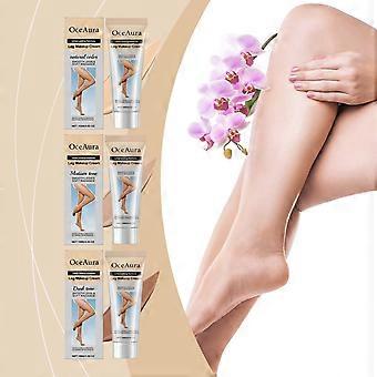 Base cremosa corretiva para pernas, linha diária, maquiagem natural, leve e não pegajosa, 100g