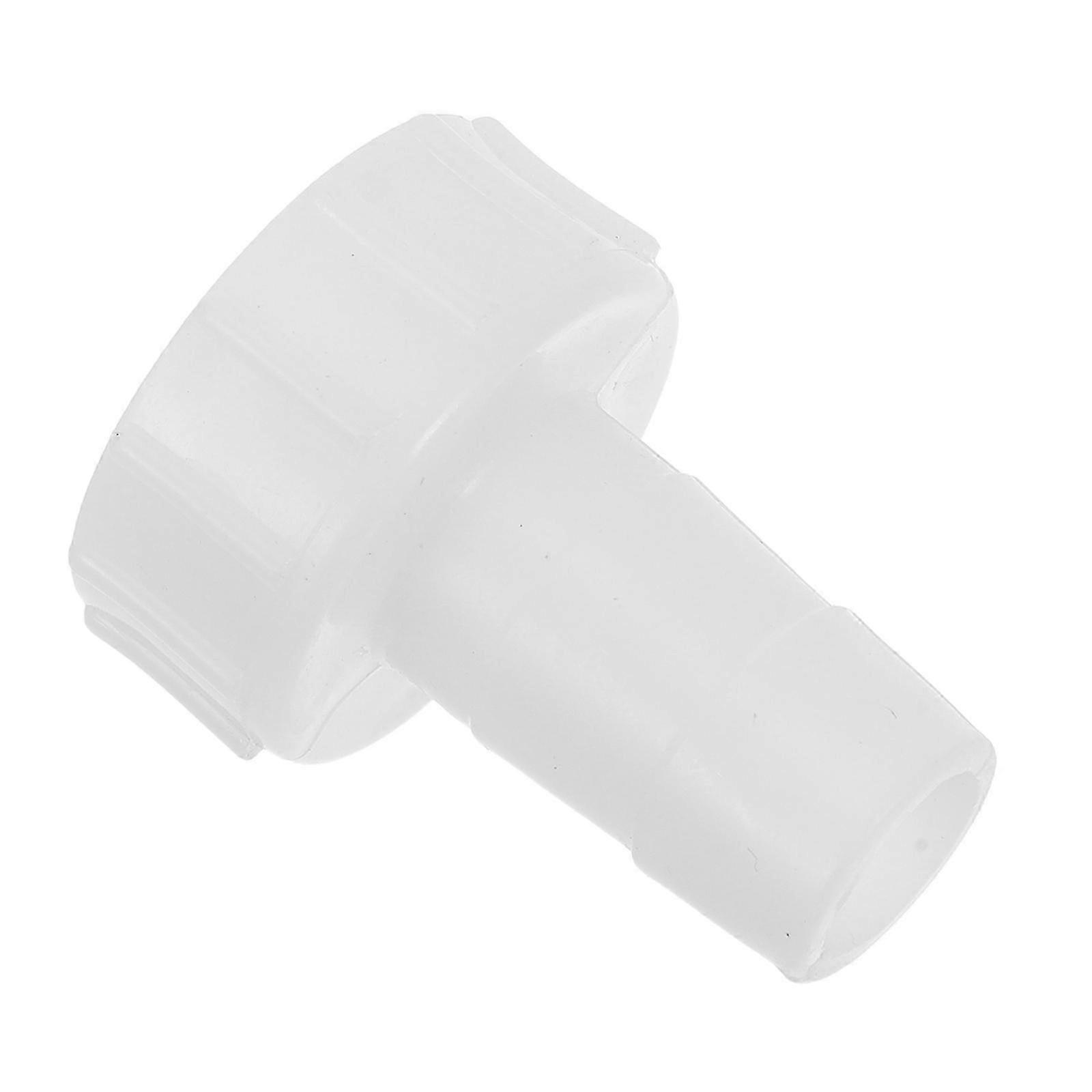 White Internal Thread Hose Connector for Garden Hose Quick Connect