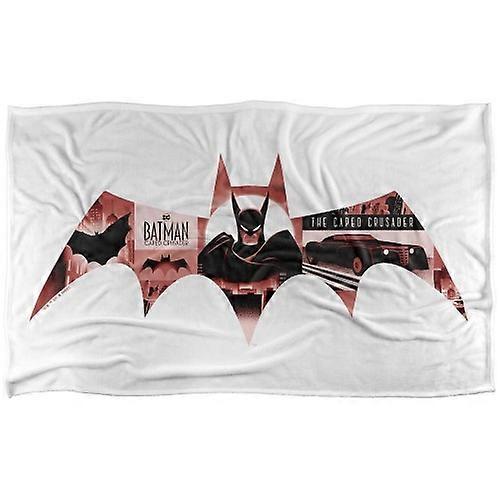 Batman: Caped Crusader Logo Soft Touch Blanket