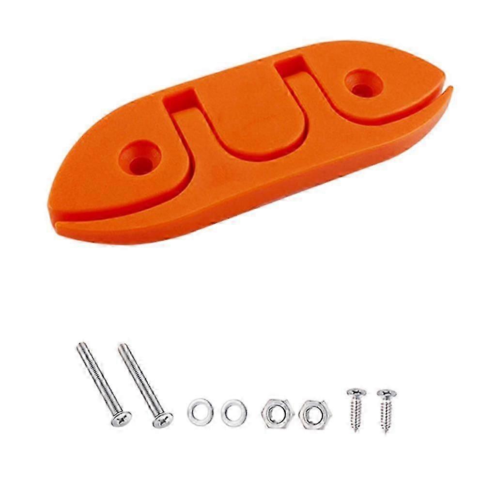 kayak hardware pull up folding cleat boat Black