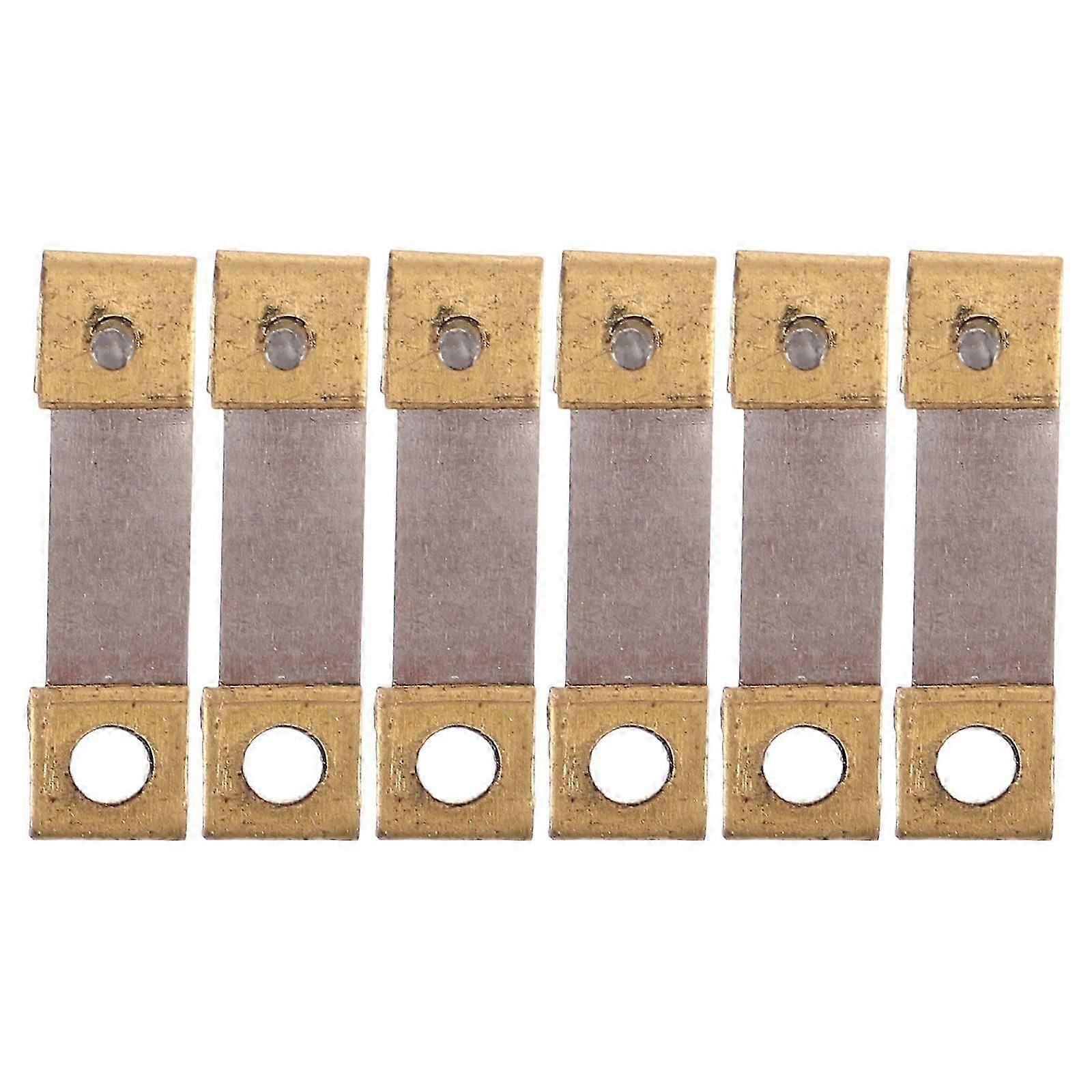 6pcs Clock Pendulum Suspension Springs, Mechanical Clock Replacement Accessories