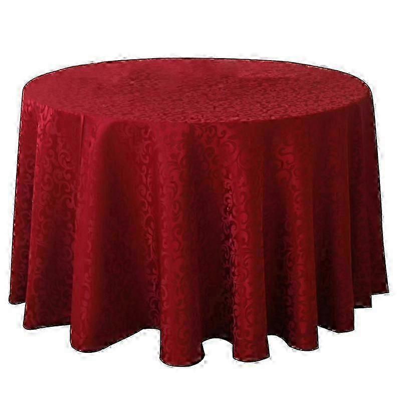 Table cover machine washable polyester fabric neat edges