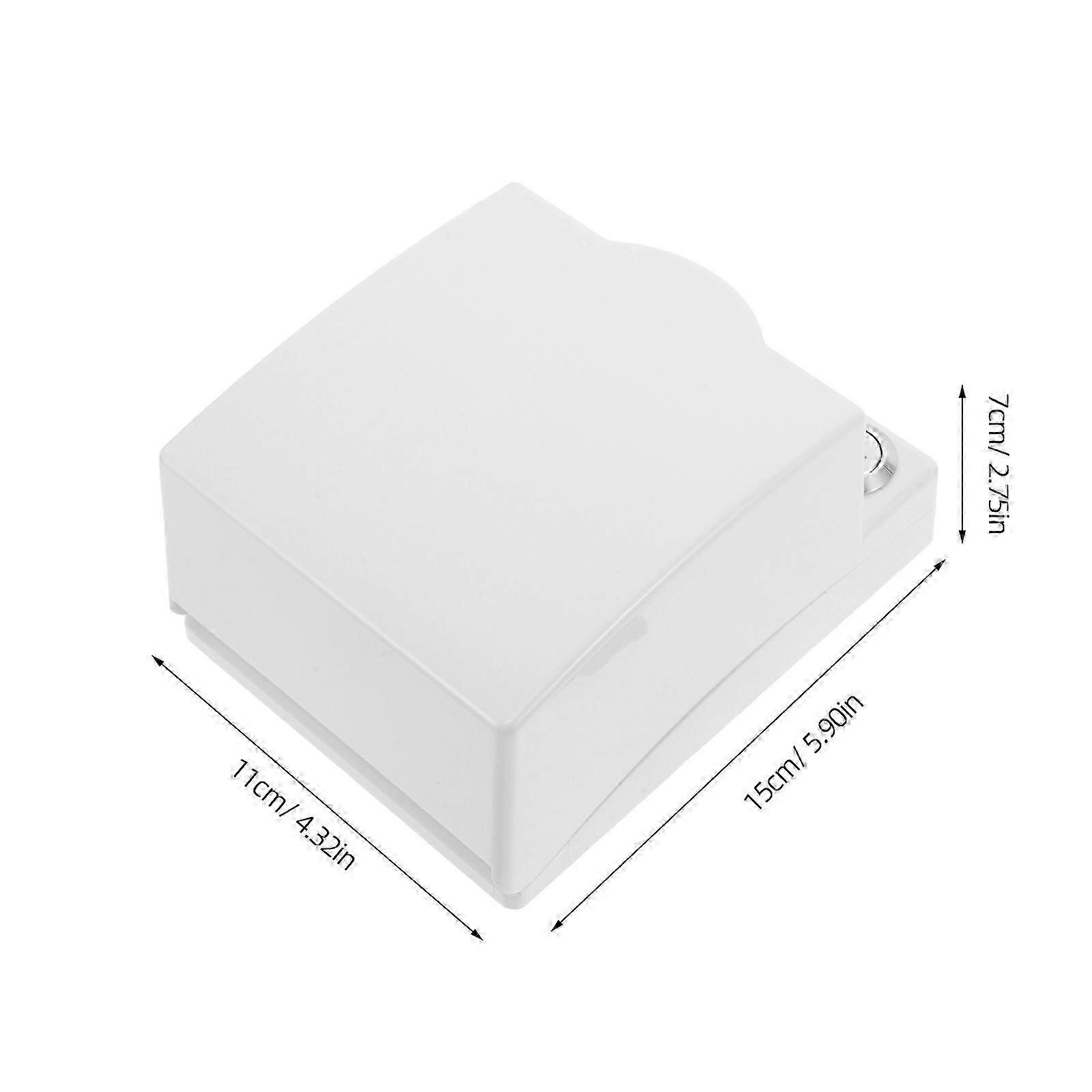 Bathroom Outlet Cover: Waterproof Plastic Electrical Sockets Protector - 86 Type Bathroom Switch Socket Protective Box With Lock