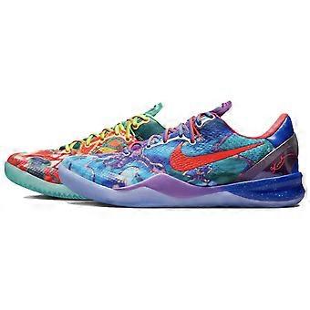 Nike Kobe 8 Protro Mesh Rutschfester und Abriebfester Basketballschuh, niedrig geschnitten, Unisex, Orange/Blau, Edition 2025, HM9621-900